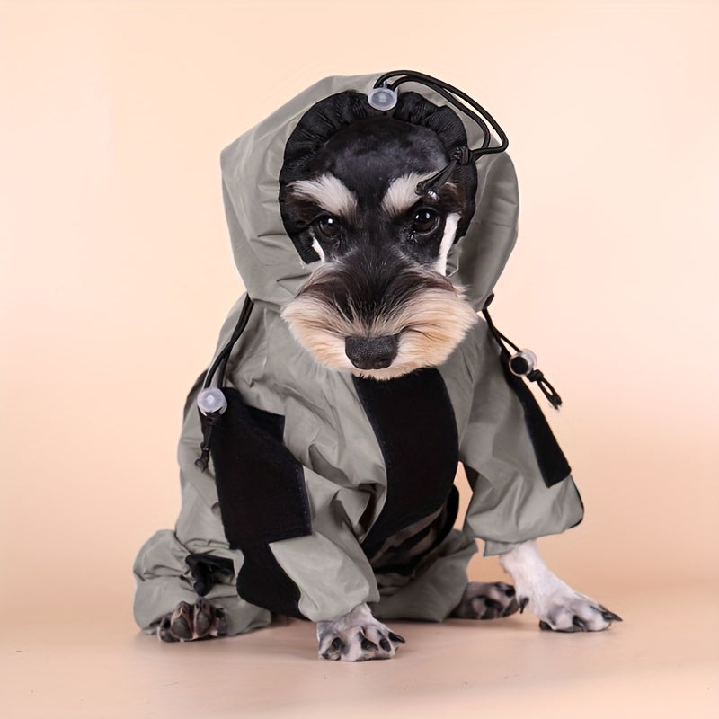 Imperméable Chien Réfléchissant - Technologie Luminescente pour Sécurité Nocturne