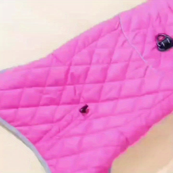 Manteau Hiver Chien Imperméable - Veste Chaude Coupe-Vent avec Corde de Traction