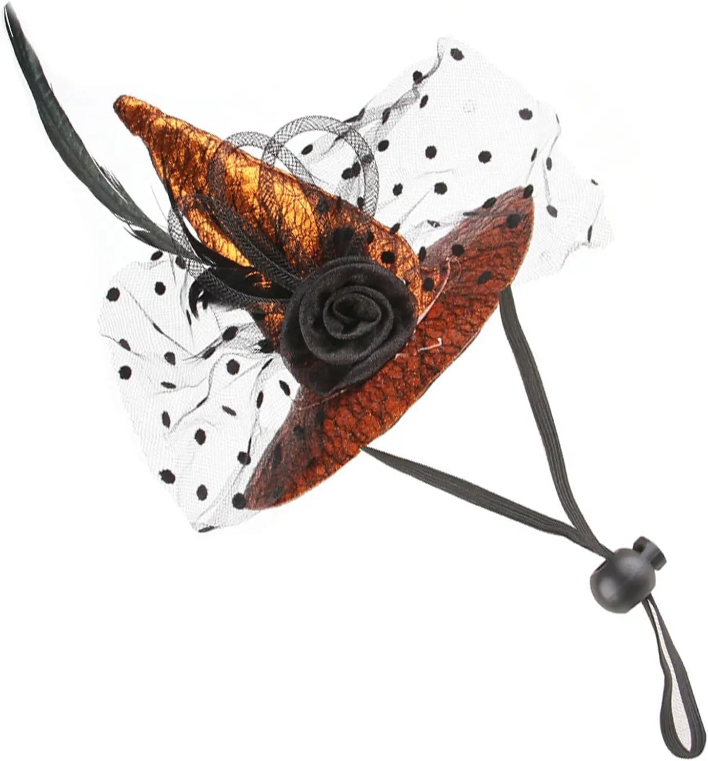 Chapeau Sorcière Halloween Chien Ajustable 3 Couleurs Léger